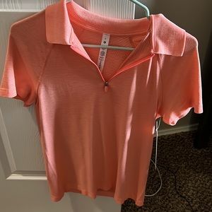 Swiftly tech zip up collar shirt